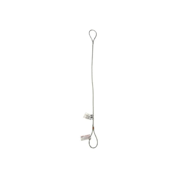 Lift America Wire Rope Sling 3/8in x 6' Eye & Eye, 2000/2400/4800 Lbs Cap
